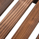 Plantenstandaard met wielen van massief vurenhout voor andere decoratieve spullen - Plantenstandaarden
