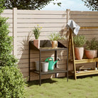 Plantenstandaard van gegalvaniseerd staal voor mooie tuin of interieur - 75.5 x 54.5 x 100 cm / 1 - Plantenstandaarden