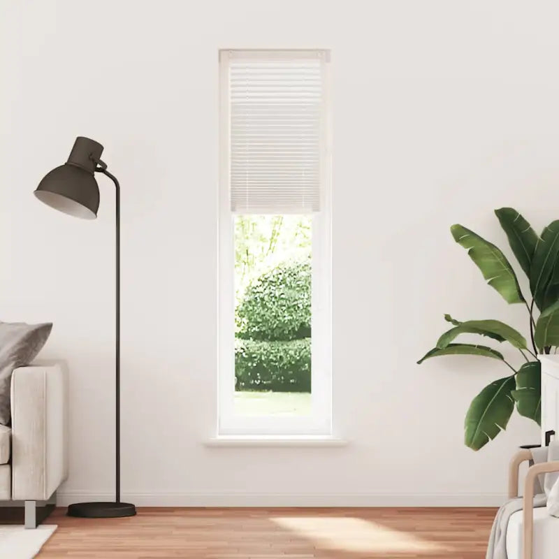 Plissé rolgordijn voor jonge kinderen met gemakkelijke zon- en zichtbescherming - Wit / 60 x 200 cm - Jaloezieën &