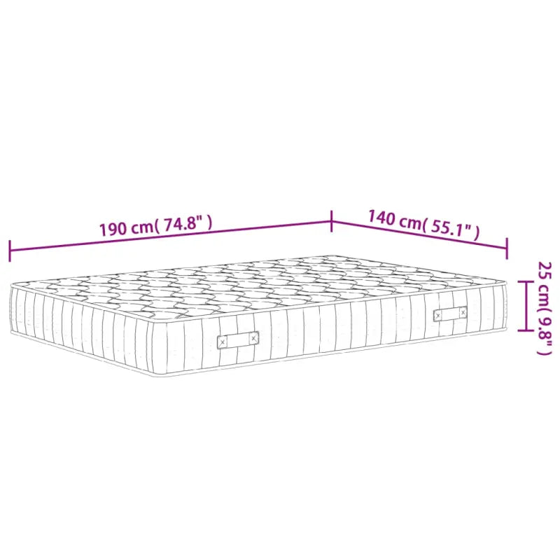 Pocketveringmatras voor comfortabele en ademende slaap - Matrassen