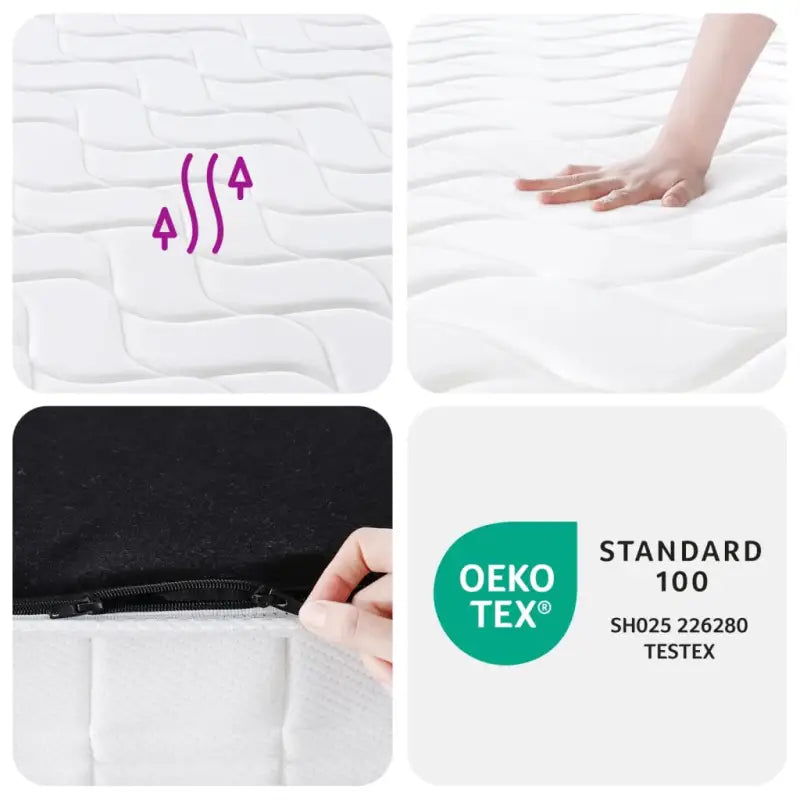 Pocketveringmatras voor comfortabele en ademende slaap - Matrassen