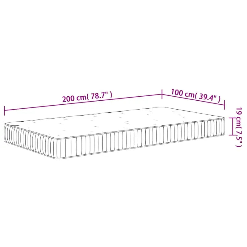 Pocketveringmatras voor comfortabele en ademende slaapervaring - Matrassen