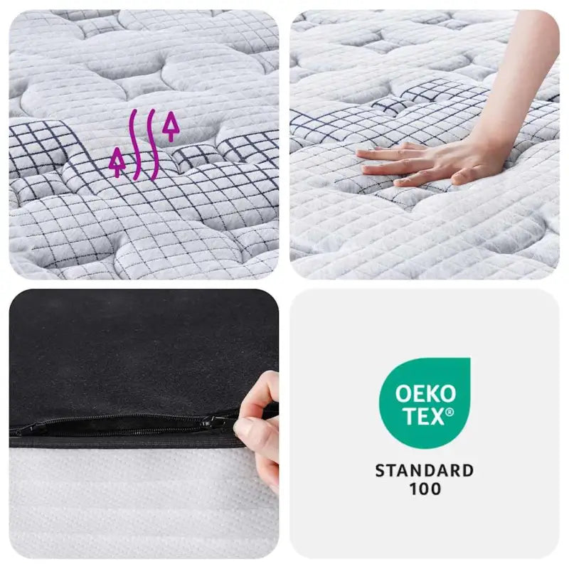 Pocketveringmatras voor een comfortabele en ademende slaap - Matrassen