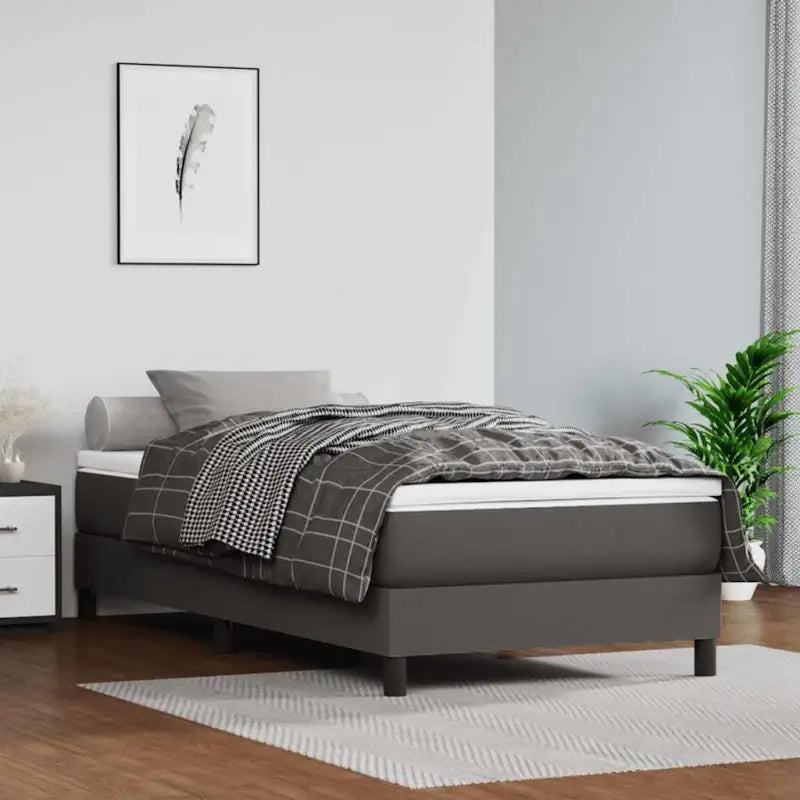 Pocketveringmatras voor een comfortabele en rustgevende slaap - Grijs / 80 x 160 cm / 1 - Matrassen