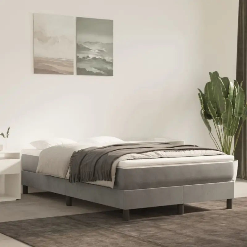 Pocketveringmatras voor een rustgevende en comfortabele nachtrust - Lichtgrijs / 120 x 200 cm / 1 - Matrassen