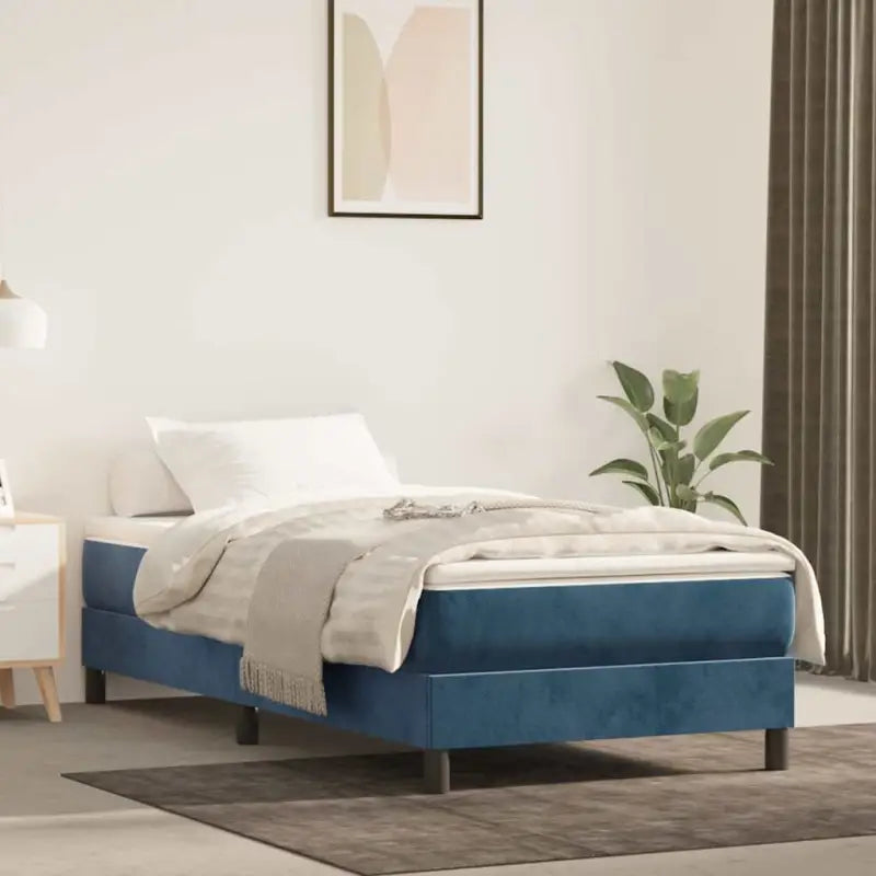 Pocketveringmatras voor een rustgevende en comfortabele nachtrust - Donkerblauw / 80 x 160 cm / 1 - Matrassen
