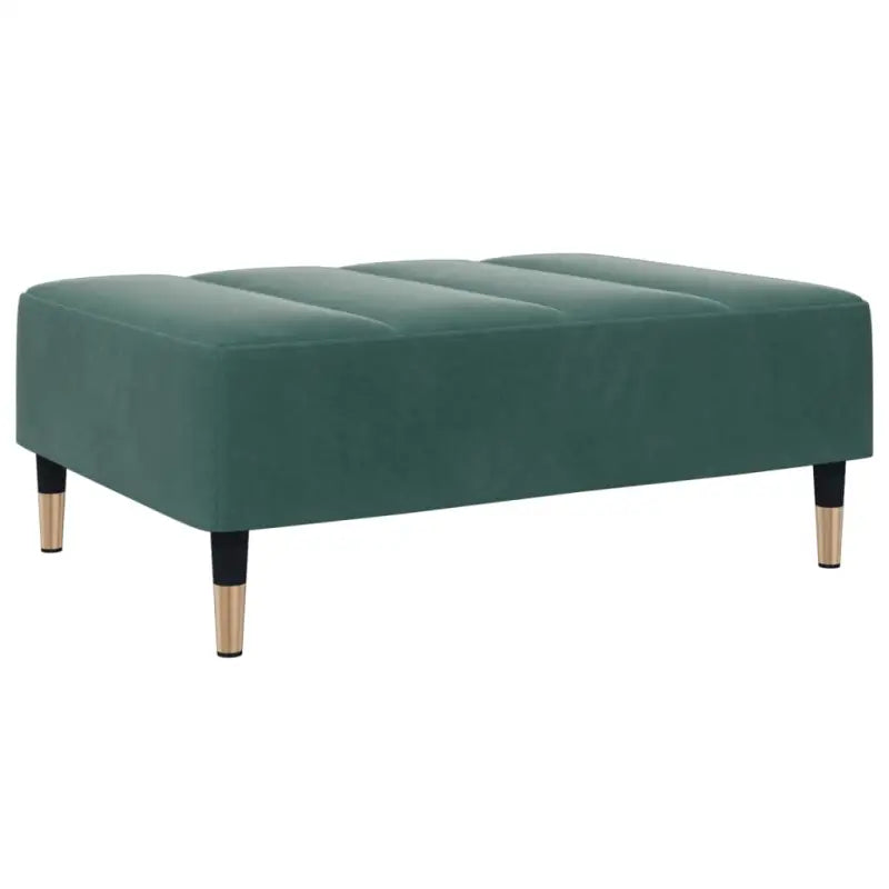 Poefs Comfortabele Fluwelen Voetenbank voor een Modern Interieur - Poefs