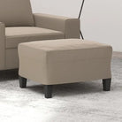 Poefs Een stijlvolle en duurzame voetenbank voor je interieur - Taupe / 60 x 50 x 41 cm / 1 - Poefs