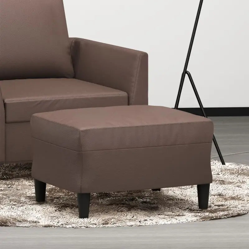 Poefs voor een modern en comfortabel interieur - Bruin / 60 x 50 x 41 cm / 1 - Poefs