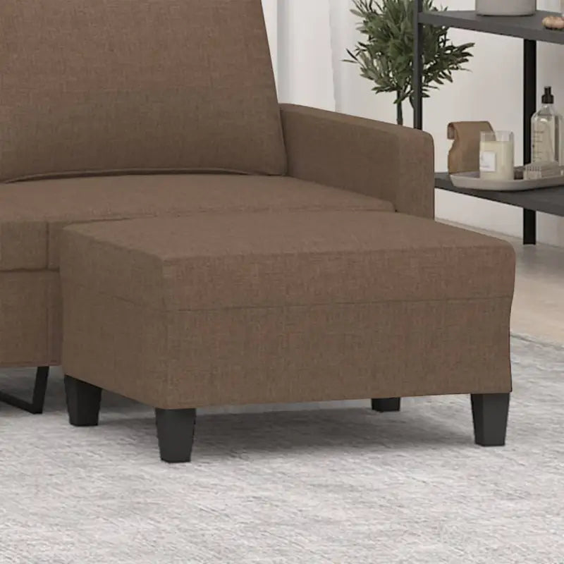 Poefs voor een modern en comfortabel interieur - Bruin / 70 x 55 x 41 cm / 1 - Poefs