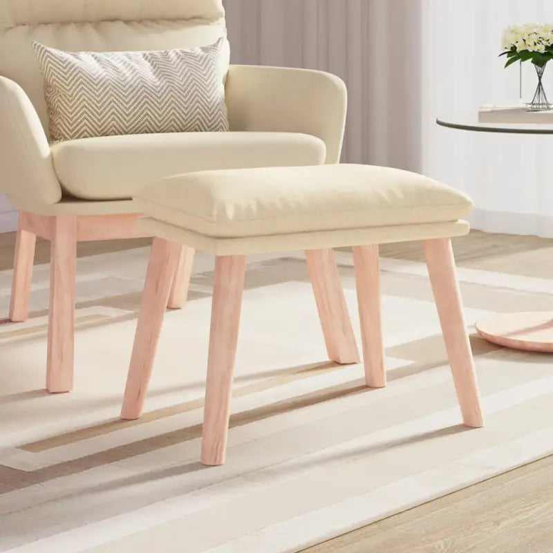 Poefs voor een modern en comfortabel interieur - Crème / 1 / Lichtbruin - Poefs