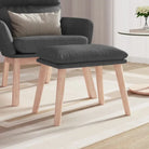 Poefs voor een modern en comfortabel interieur - Donkergrijs / 1 / Lichtbruin - Poefs