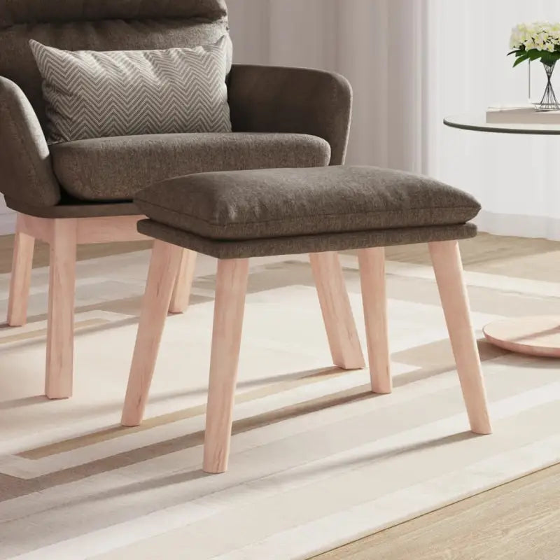 Poefs voor een modern en comfortabel interieur - Taupe / 1 / Lichtbruin - Poefs