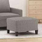 Poefs voor een modern en comfortabel interieur - Taupe / 60 x 50 x 41 cm / 1 - Poefs