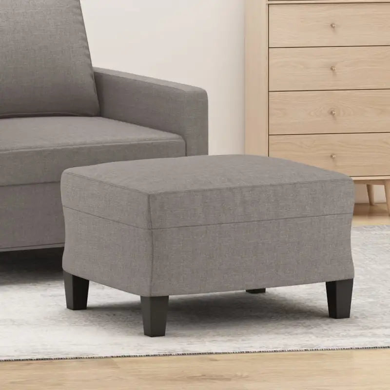 Poefs voor een modern en comfortabel interieur - Taupe / 60 x 50 x 41 cm / 1 - Poefs