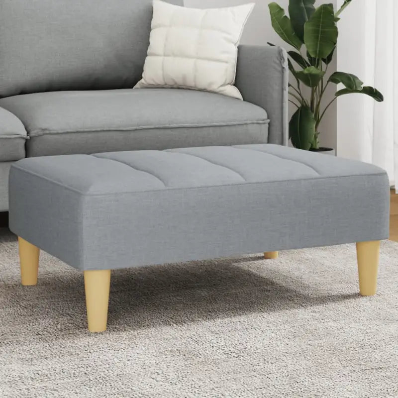 Poefs voor een moderne en comfortabele uitstraling - Lichtgrijs / 1 - Poefs