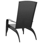 Poly Rattan Adirondack Tuinstoelen met lichtgewicht constructie voor ultiem comfort - Tuinstoelen