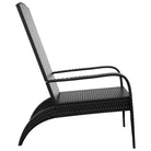 Poly Rattan Adirondack Tuinstoelen met lichtgewicht constructie voor ultiem comfort - Tuinstoelen