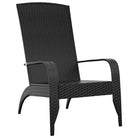 Poly Rattan Adirondack Tuinstoelen met lichtgewicht constructie voor ultiem comfort - Tuinstoelen