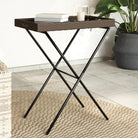 Poly Rattan Inklapbare Tuintafel voor Buitenplezier - Bruin / 1 - Tuintafels