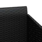 Poly Rattan Ligbed voor Zonnebaden en Eenvoudig Schoon maken - Tuinbedden