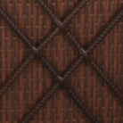 Poly rattan ligstoel met gepoedercoat stalen frame voor ontspanning - Ligstoelen