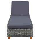Poly Rattan Ligstoel voor Tuin of Terras Gratis Bezorgen - Ligstoelen