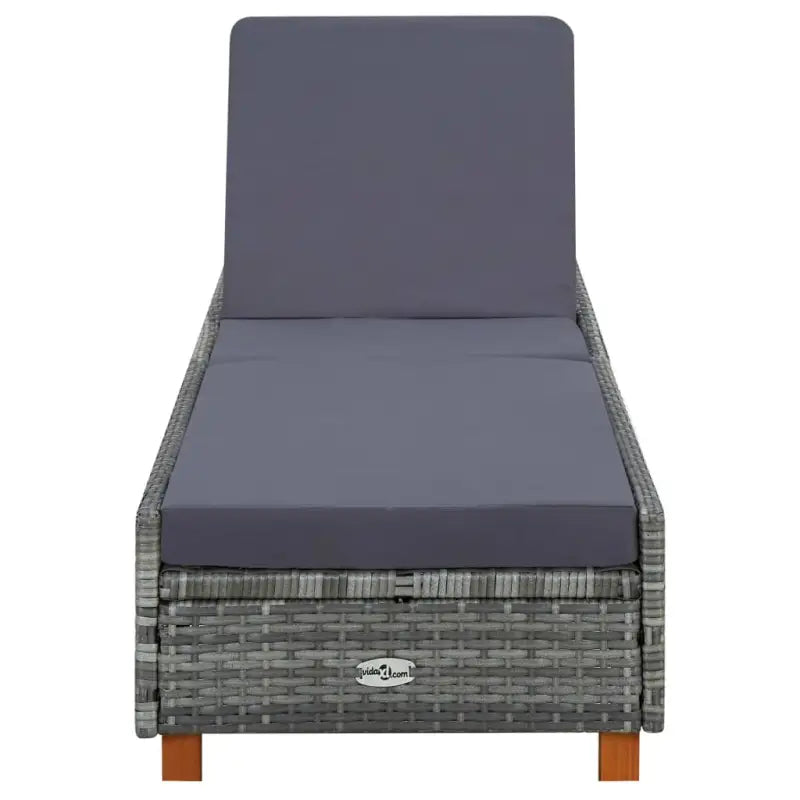 Poly Rattan Ligstoel voor Tuin of Terras Gratis Bezorgen - Ligstoelen