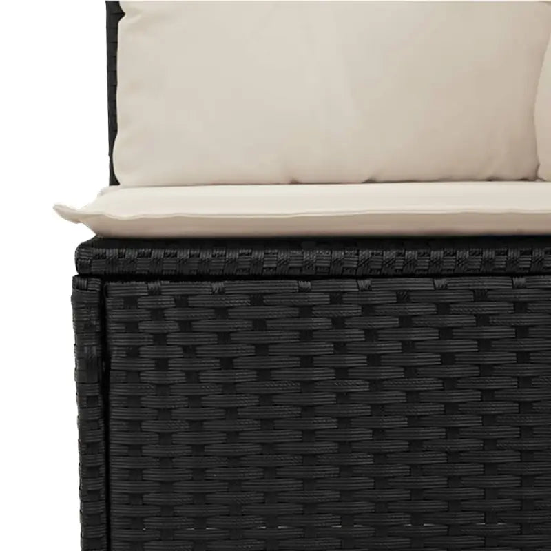 Poly rattan loungebank voor een comfortabele zitervaring met modulair ontwerp - Loungebanken