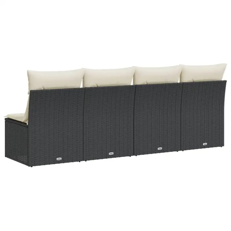 Poly rattan loungebank voor een comfortabele zitervaring met modulair ontwerp - Loungebanken