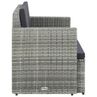Poly rattan loungebank voor tuin en terrasâ stijlvol en waterbestendig - Loungebanken