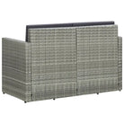 Poly rattan loungebank voor tuin en terrasâ stijlvol en waterbestendig - Loungebanken