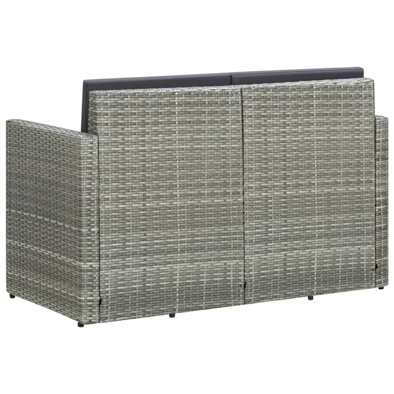 Poly rattan loungebank voor tuin en terrasâ stijlvol en waterbestendig - Loungebanken