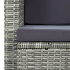Poly rattan loungebank voor tuin en terrasâ stijlvol en waterbestendig - Loungebanken
