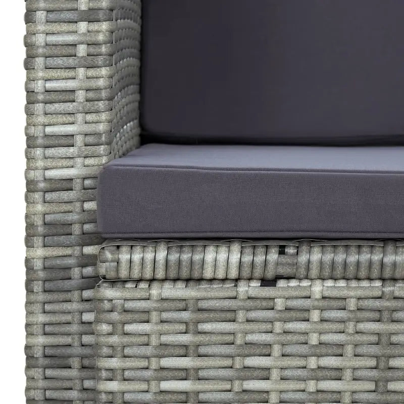 Poly rattan loungebank voor tuin en terrasâ stijlvol en waterbestendig - Loungebanken