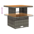 Poly rattan loungeset met comfortabele zitervaring en wasbare hoes - Tuinsets