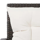 Poly rattan loungeset met gepoedercoat staal en brede zittingstijl - Tuinsets
