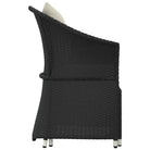 Poly Rattan Loungeset met Stalen Frame voor Comfortabele Tuinplezier - Tuinsets