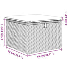 Poly Rattan Loungeset met Waterdichte Tas en Modulair Ontwerp - Tuinsets