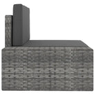 Poly Rattan Loungeset voor Tuin met comfortabele afmetingen en stijl - Tuinsets
