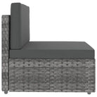 Poly Rattan Loungeset voor Tuin met comfortabele afmetingen en stijl - Tuinsets