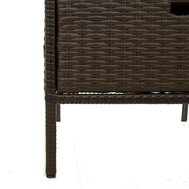 Poly Rattan Opbergbox voor Buiten voor Kussens en Tuinbenodigdheden - Opbergboxen voor buiten