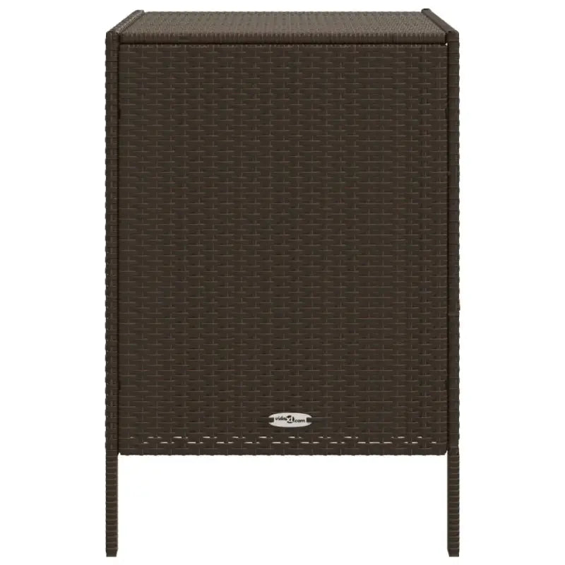 Poly Rattan Opbergbox voor Buiten voor Kussens en Tuinbenodigdheden - Opbergboxen voor buiten