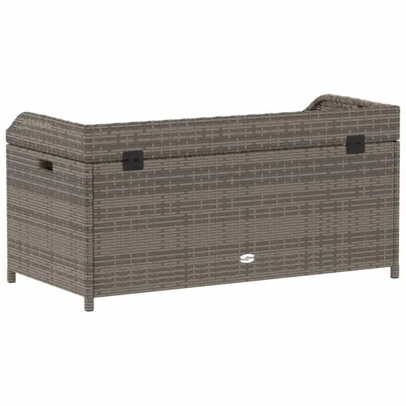 Poly rattan tuinbank met opbergbakje voor andere spullen en waterdichte tas - Tuinbanken