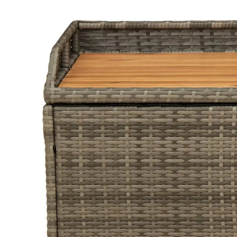 Poly rattan tuinbank met opbergbakje voor andere spullen en waterdichte tas - Tuinbanken