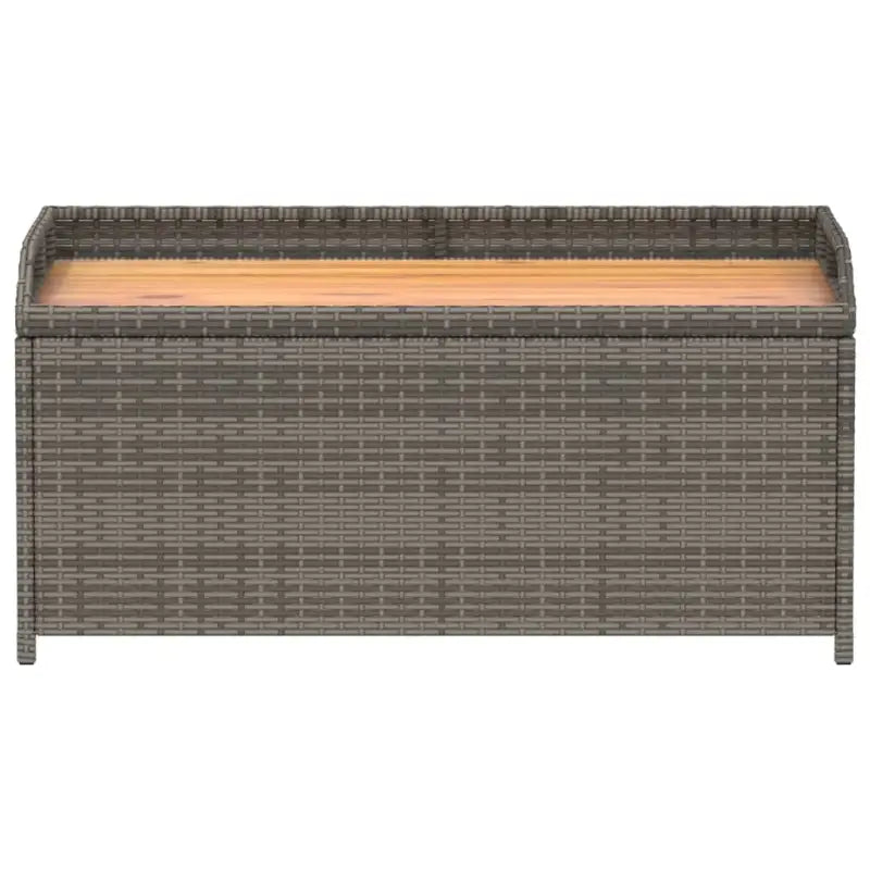 Poly rattan tuinbank met opbergbakje voor andere spullen en waterdichte tas - Tuinbanken