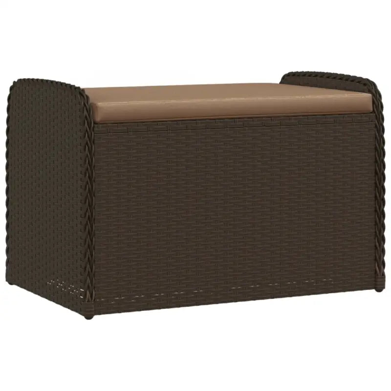 Poly Rattan tuinbank met opbergruimte voor andere spullen en waterdichte tas - Tuinbanken