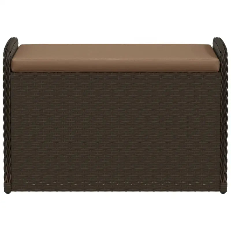 Poly Rattan tuinbank met opbergruimte voor andere spullen en waterdichte tas - Tuinbanken
