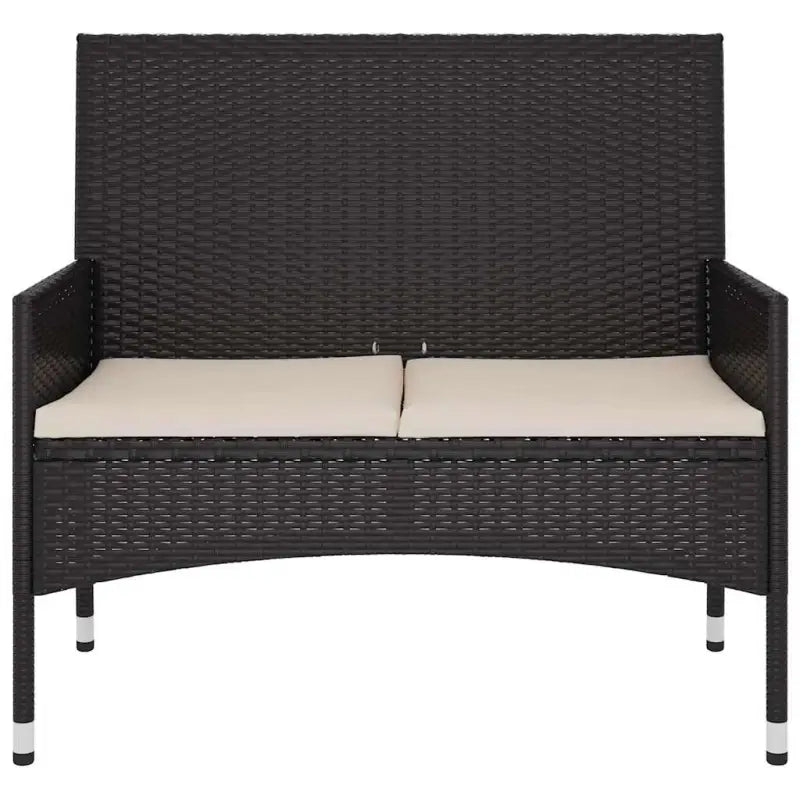 Poly Rattan Tuinbank voor comfortabel zitten op je terras - Tuinbanken
