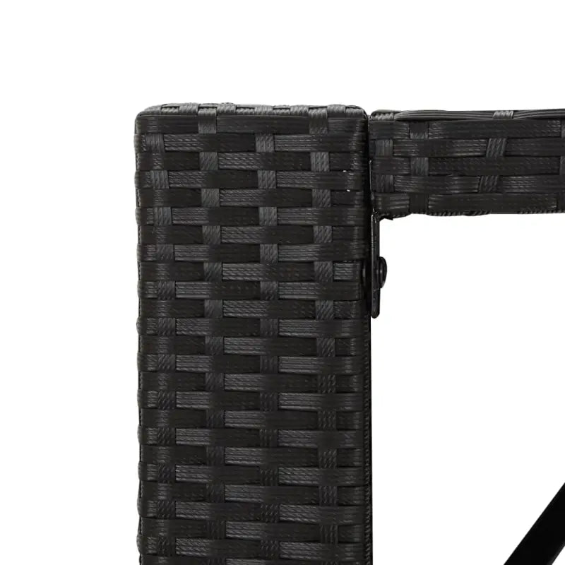 Poly rattan tuinbarset met gehard glas en eenvoudig schoon onderhoud - Tuinsets